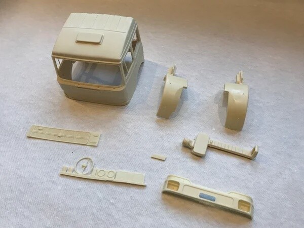 1/24 Fiat 170 NT truck cabin