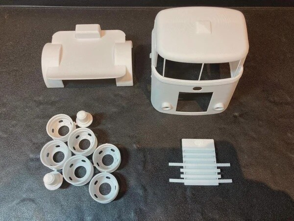 1/24 Daf cabine 7-streper