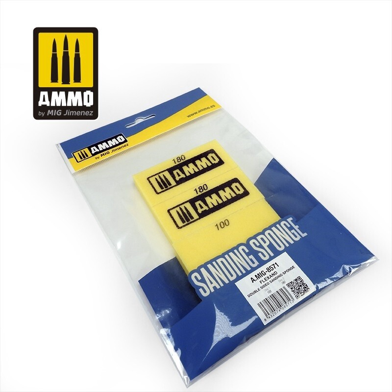 flex and double sided sanding sponge 8571