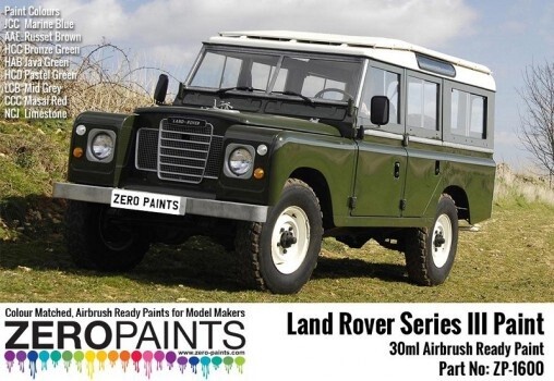 ZP1600 BG LAND ROVER SERIES III BRONZE GREEN 30ML