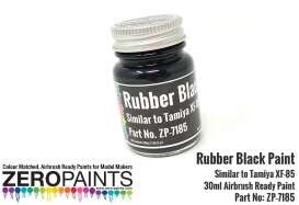 ZP7185 Rubber Black Paint Similar to Tamiya XF-85 30ml