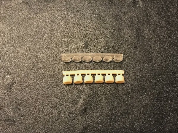 1/24 Hamburger light with cup holder