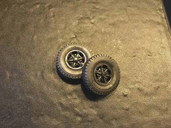 1/24 Trilex voorwielen band en velg