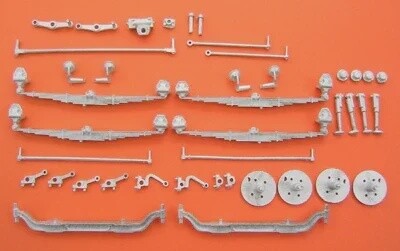 KFS 8 Wheeler Steer Axle kit - Cranked