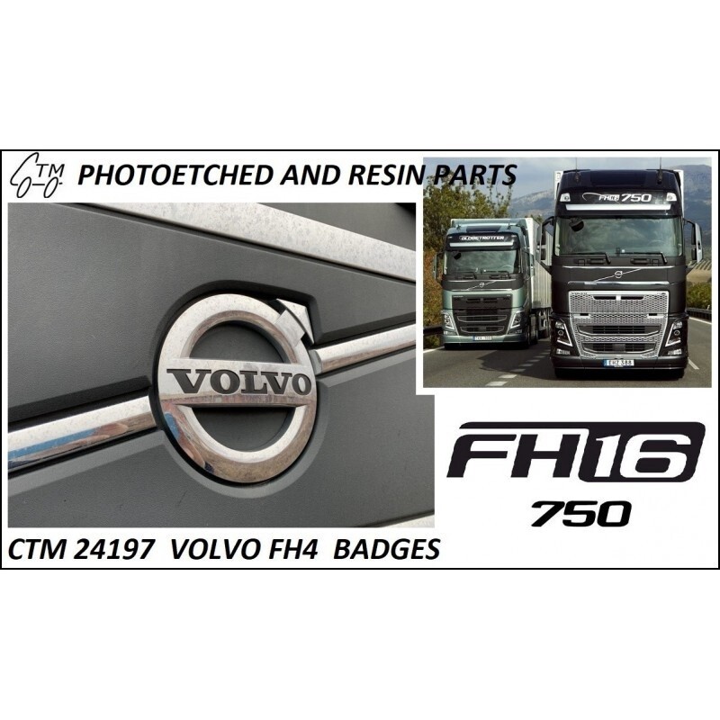 CTM 24197 VOLVO FH 4 BADGES