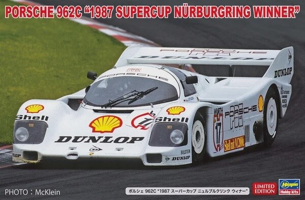 Porsche 962c 1987 supercup nurburgring winner