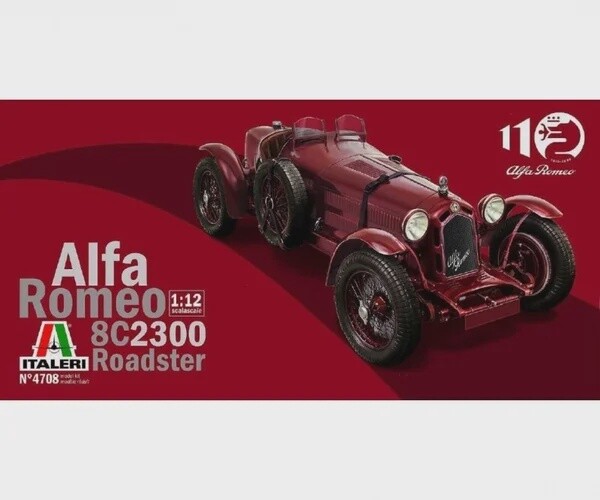 italeri 4708 Alfa romeo Roadster