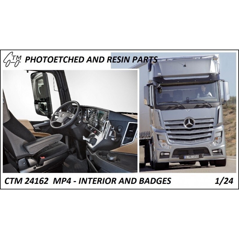 CTM 24162 MP4 INTERIOR, BADGES