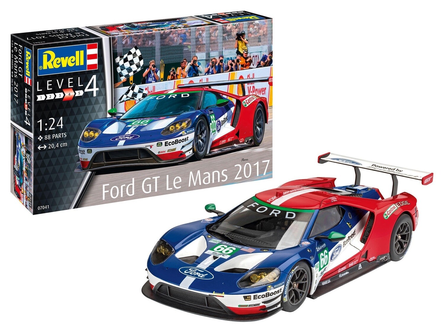 Ford GT Le Mans 2017 Revell modelbouwpakket