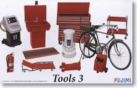 #27 1/24 Tool Set #3, incl. Parts Washer, Top Chest, Creeper, Roll Cart, Ba...&lt;meer&gt;
