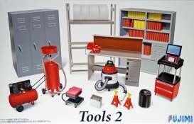 #26 1/24 Tool Set, incl. Wet/Dry Vacuum, Seat Creeper, Tire Rack, Jack Stan...&lt;meer&gt;