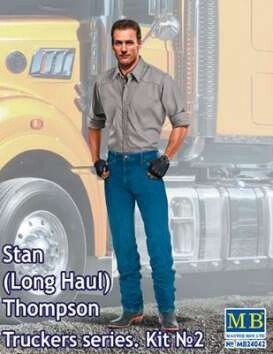 1/24 Stan (Long Haul) Thompson Truckers series, plastic modelkit