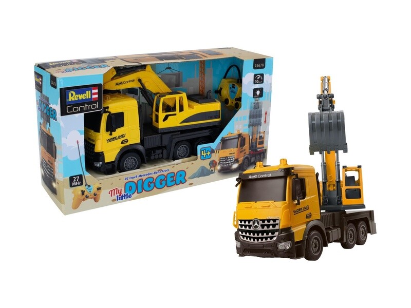 RC Truck Mercedes-Benz Arocs &quot;My little Digger&quot; Revell Control afstandbestuurbare auto nieuw