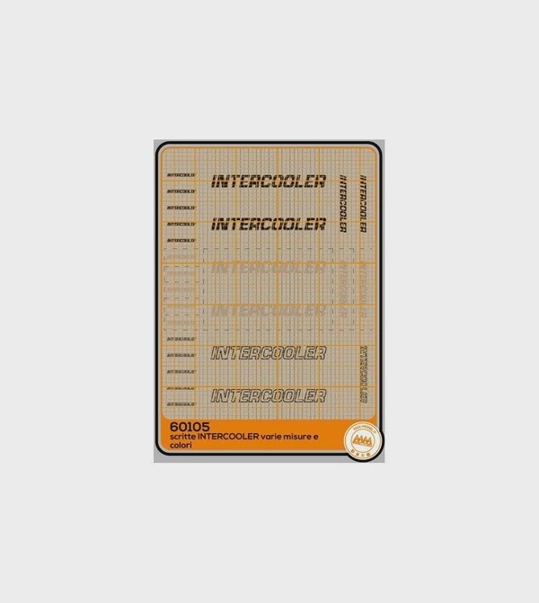 INTERCOOLER - lettering and logos