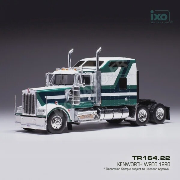 Kenworth W900 White/green big sleeper TR164.22