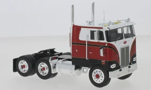 Peterbilt 352 Pacemaker wit/rood TR097