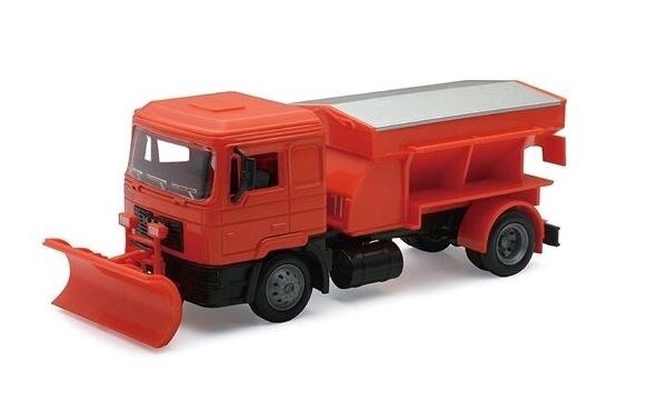 MAN F2000 met sneeuwruimer