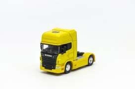 1/64 Scania V8 R730 tractor 2-axle, yellow, white, gold or red