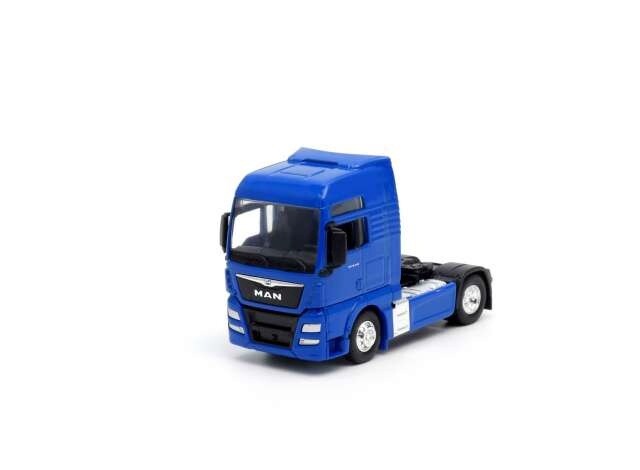 1/64 MAN TGX XXL tractor 2-axle, blue, white or yellow or red
