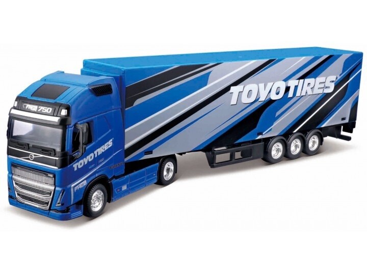 BBURAGO Volvo FH16 Globetrotter 750 XXL - LBWK - STREET FIRE Haulers with Trailer &quot;TOYO TIRES&quot;