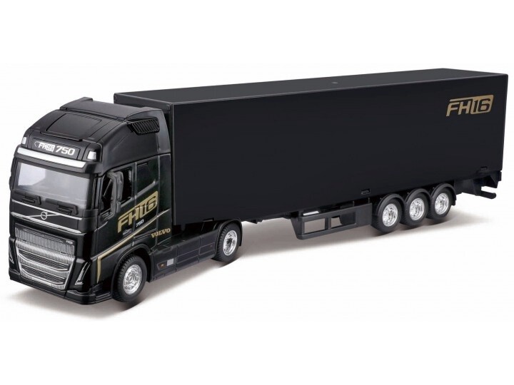 BBURAGO Volvo FH16 Globetrotter 750 XXL - LBWK - STREET FIRE Haulers with Trailer &quot;VOLVO FH&quot;