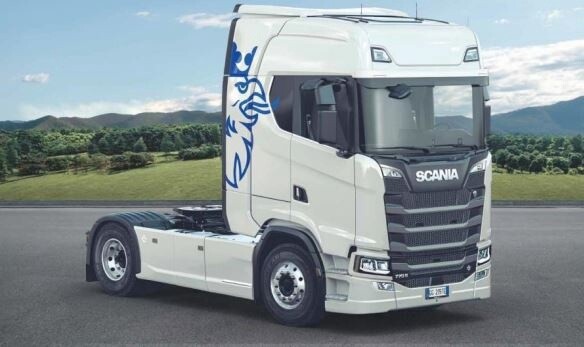 SCANIA 770S V8 WHITE CAB