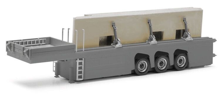 Betondelenoplegger + lading (4 muren met verbinders)