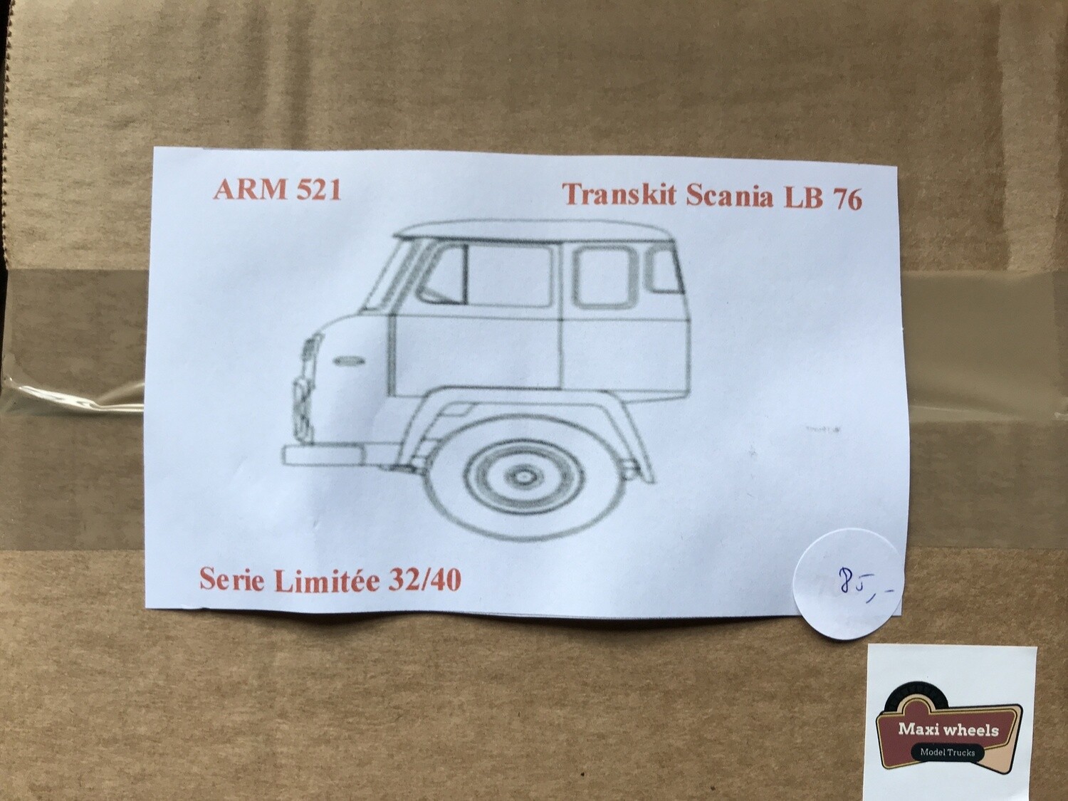 Transkit Scania LB76 grote cabine