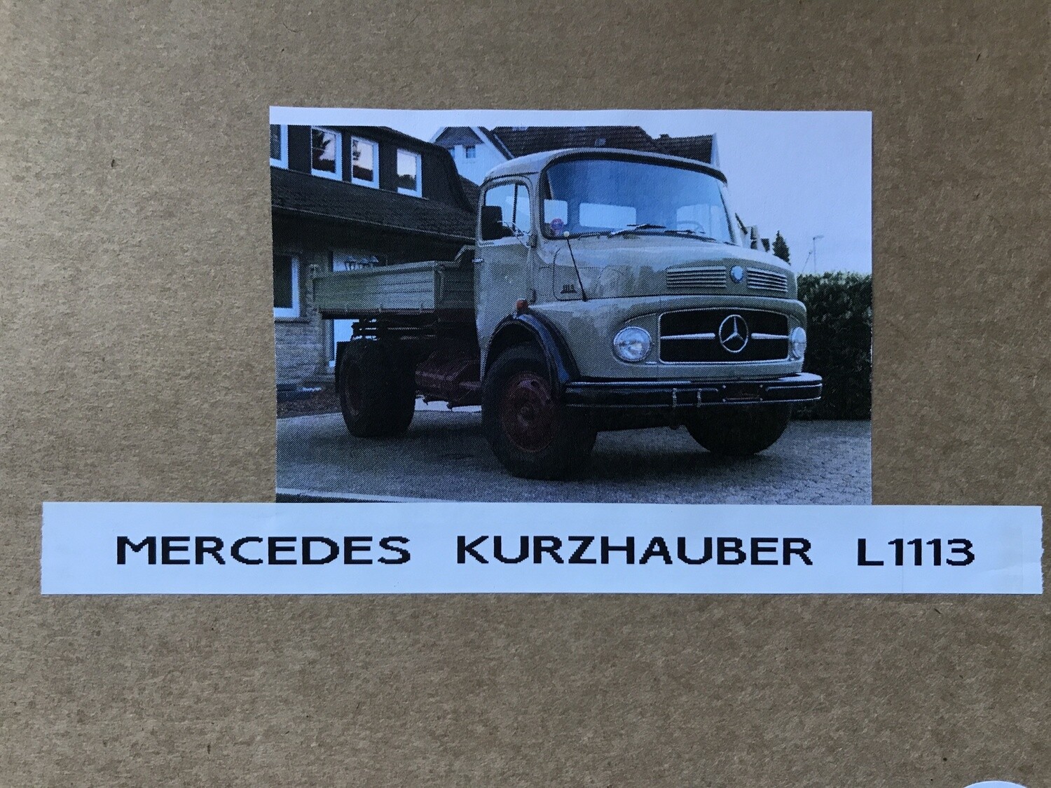 Mercedes kurzhauber L1113