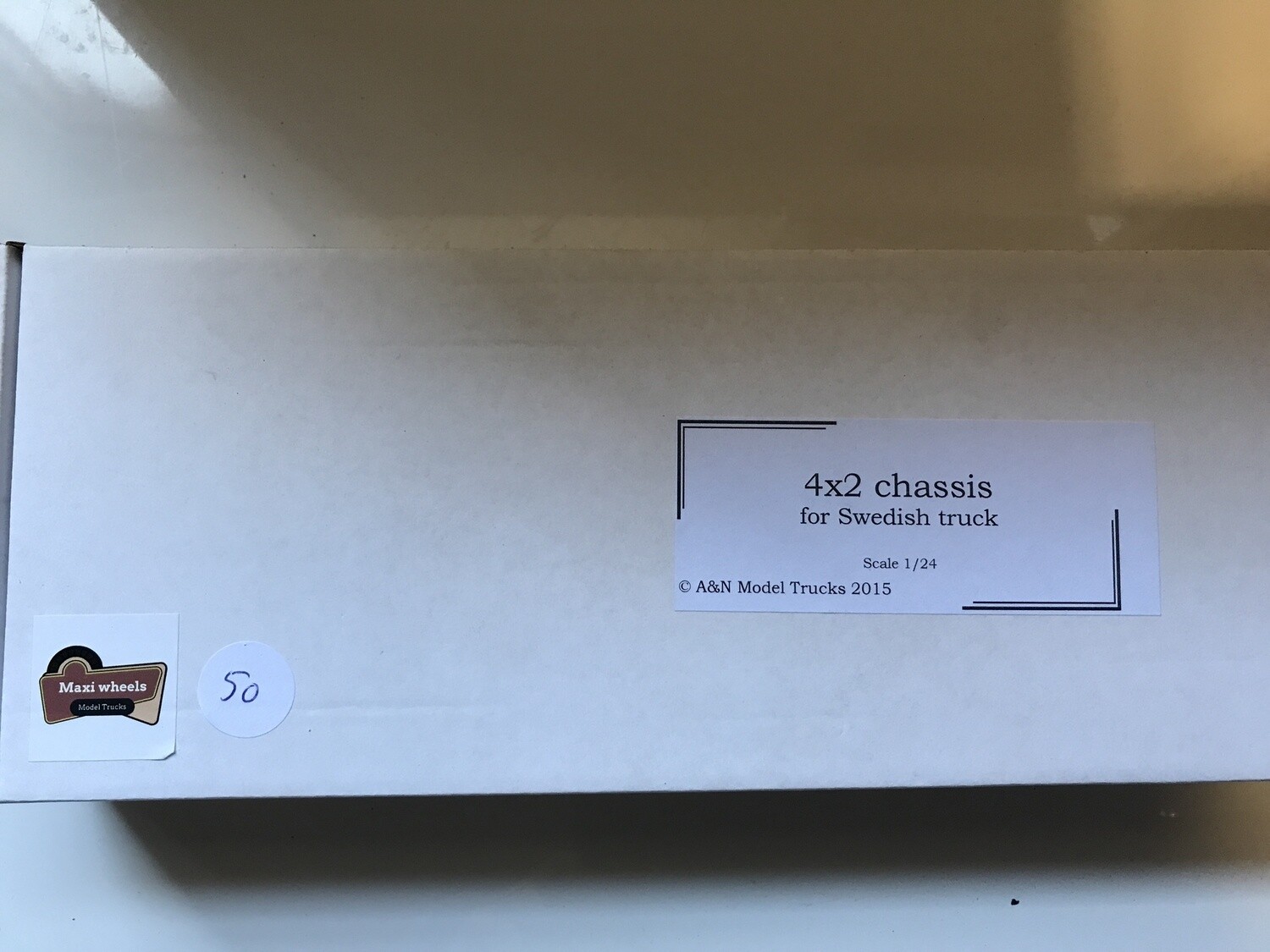 4x2 chasis for Swedish truck