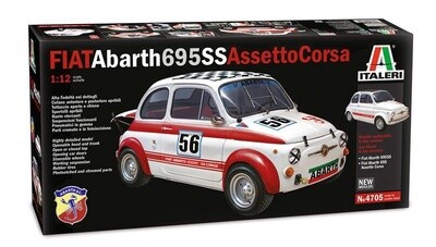 1/12 fiat abarth 695ss/695ss a.corsa
