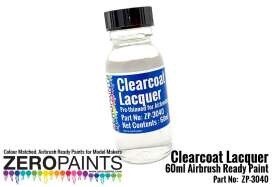 ZP3040 Clearcoat Laquer 60ml (pre-thinned)