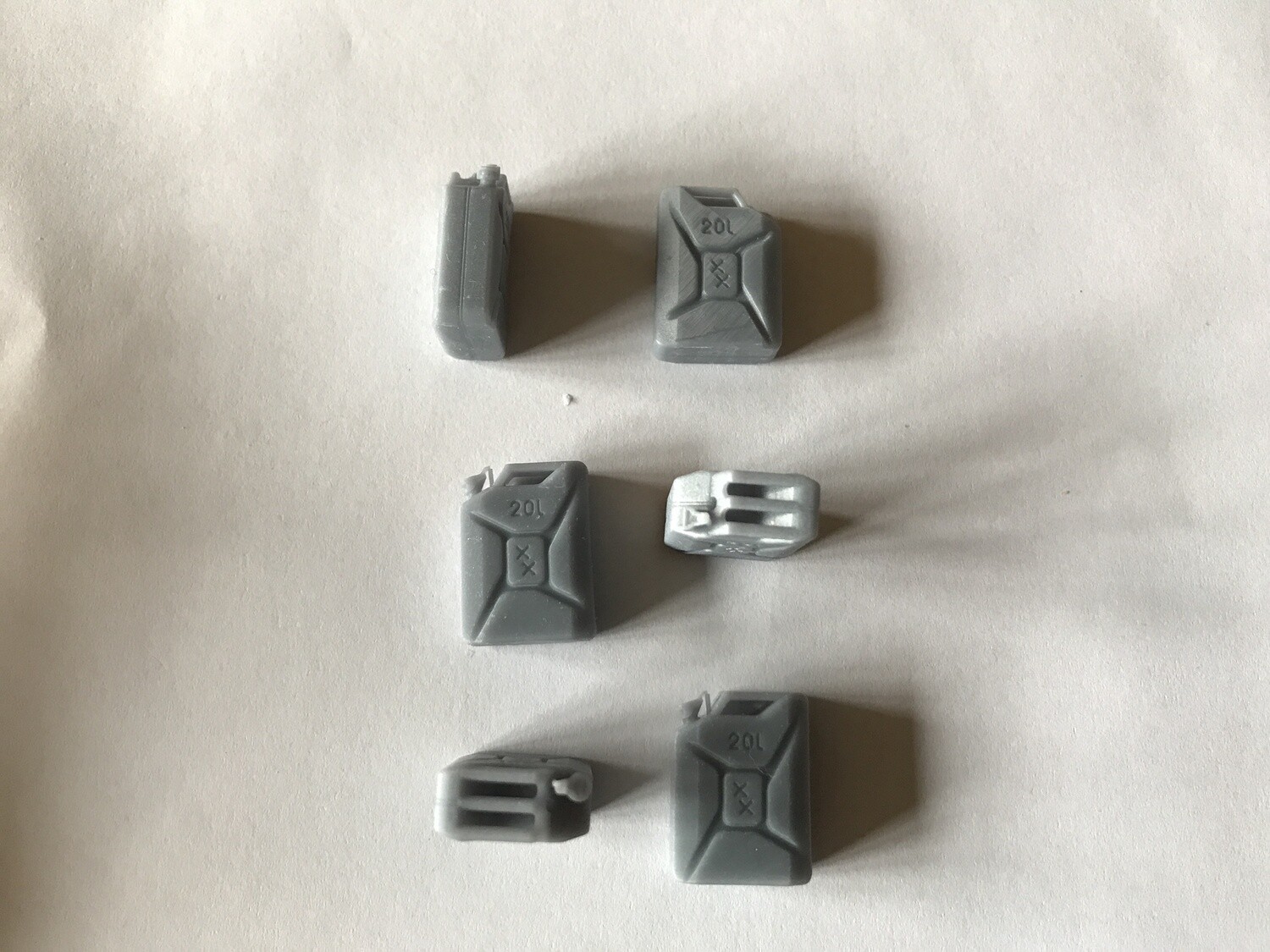 Jerry cans, 20l, 6pcs