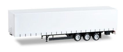 Krone Gordijntrailer, zwart chassis