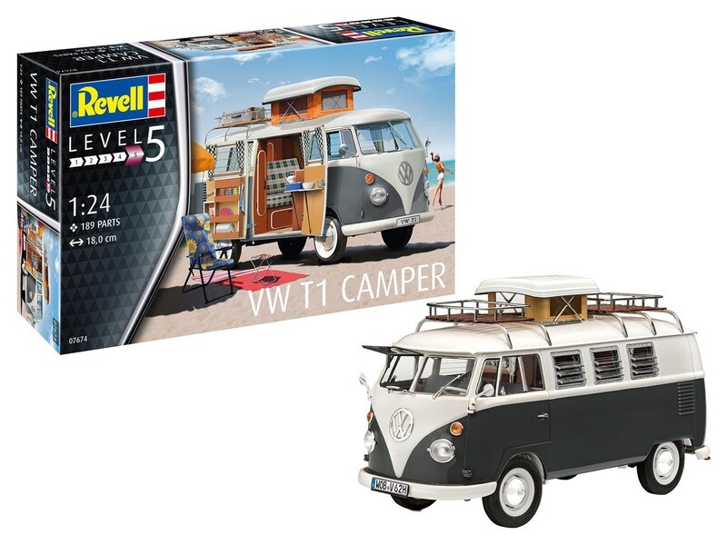VW T1 Camper Revell modelbouwpakket