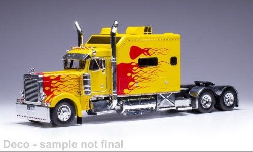 Peterbilt T 379 customs, yellow/red, 2002 TR193.22