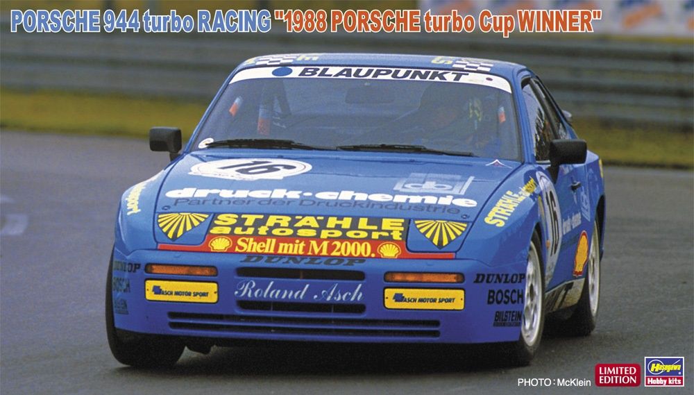 1/24 Porsche 944 turbo racing 1988