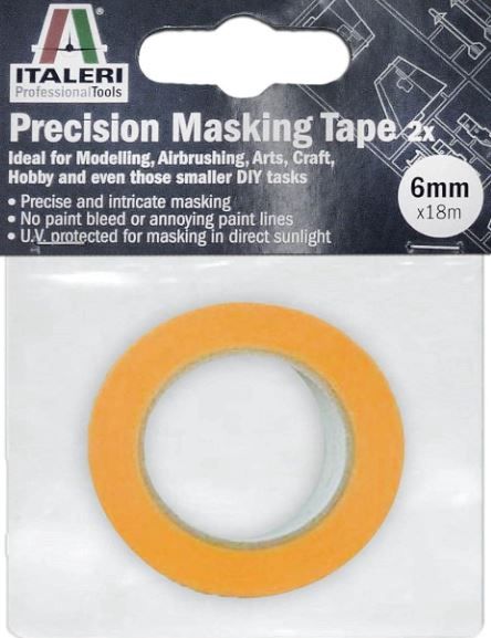 Precision masking tapes 2x 6MM