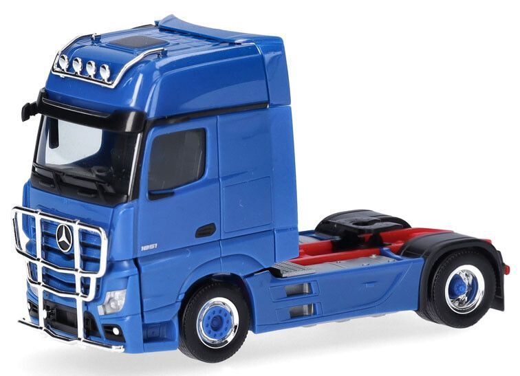 Mercedes Benz Actros G. + bullbar en lampenbeugel, blauw