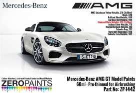zp1442 Mercedes AMG GT Diamond White Metallic 799 Paint Set 2x30ml