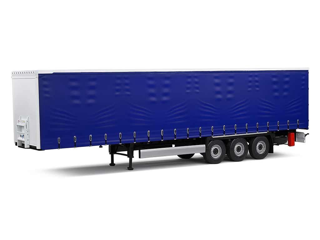 Tarpaulin trailer blue