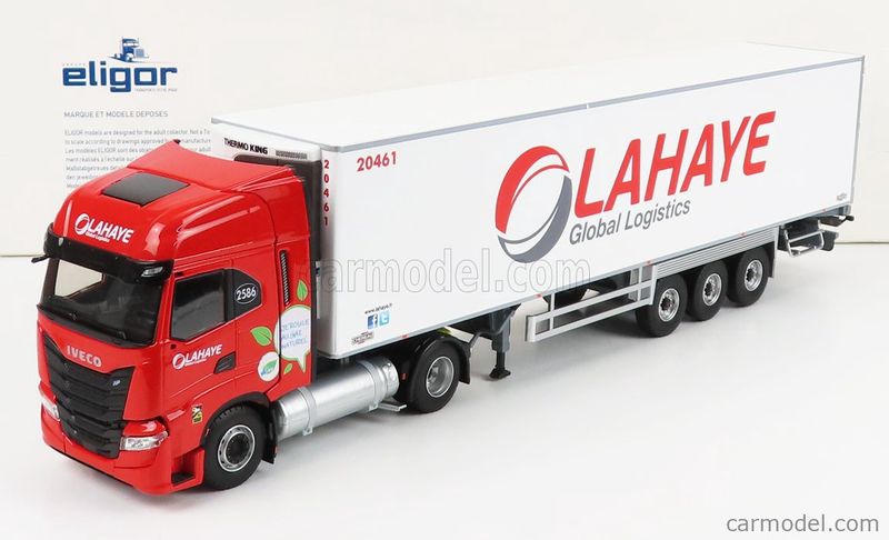 ELIGOR - IVECO FIAT - S-WAY NP TRUCK SEMI-FRIGO LAHAYE TRANSPORTS 2019