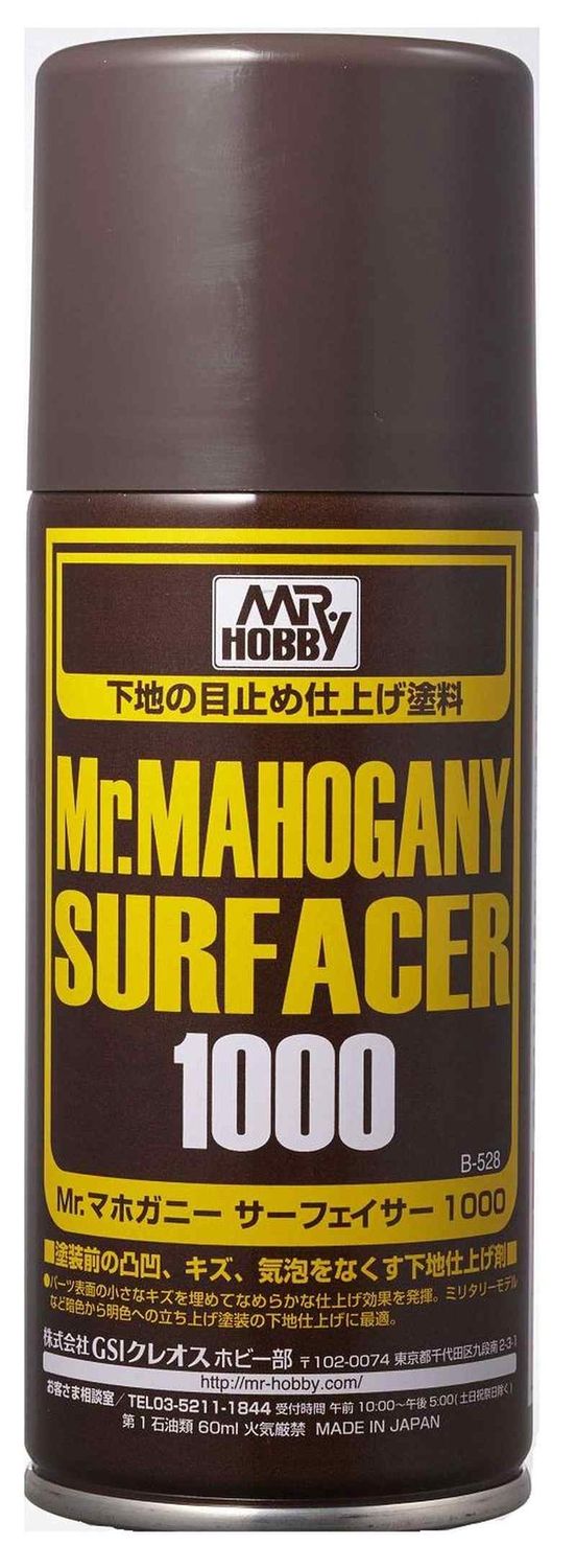 mr mahogany surfacer 1000 170ml spray