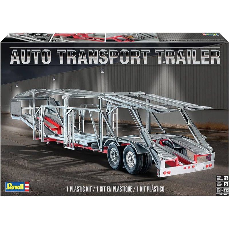 REVELL 85-1509 1/25 AUTO TRANSPORT TRAILER