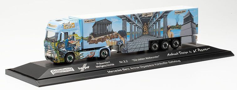 Mercedes Benz Actros `18 K.Sz. Herpa Weltg. #3.2, Schumacher