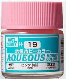 H-019 Aqueous hobby colors 10ml pink