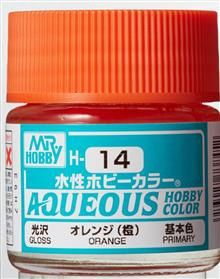 H-014 Aqueous hobby colors 10ml orange