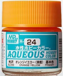 H-024 Aqueous hobby colors 10ml orange yellow