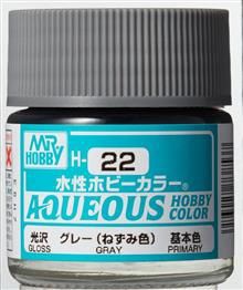 H-022 Aqueous hobby colors 10ml gray