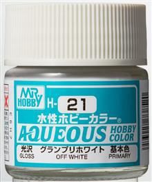 H-021 Aqueous hobby colors 10ml off white